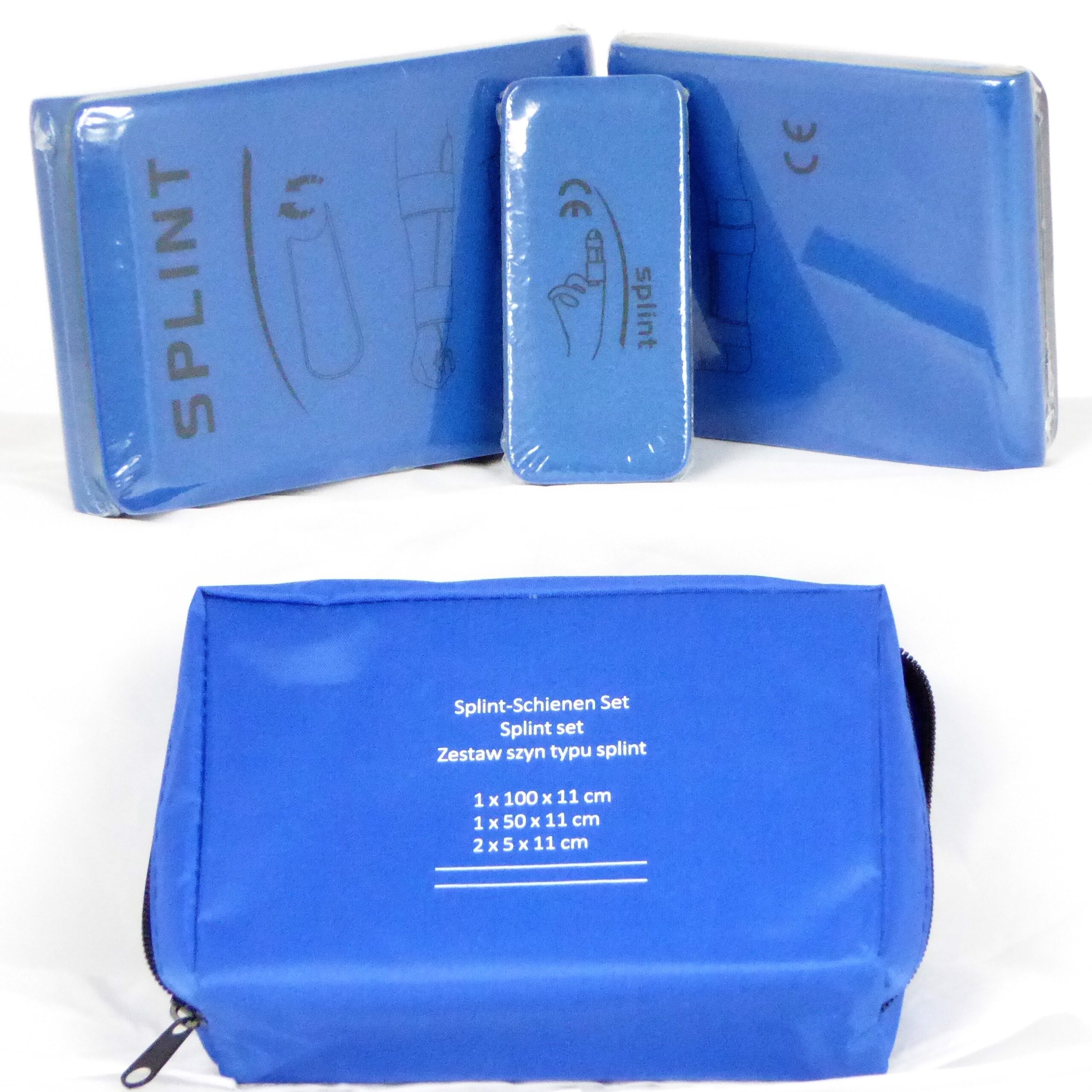 Zestaw szyn unieruchamiających